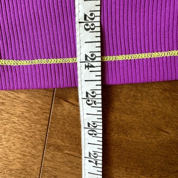 Adidas running tank, purple and lime green - Picture 6 of 6